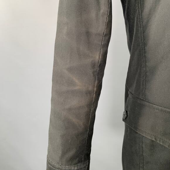 TAKEO KIKUCHI Size L Black Cotton Zip Up Coat - Picture 6 of 11